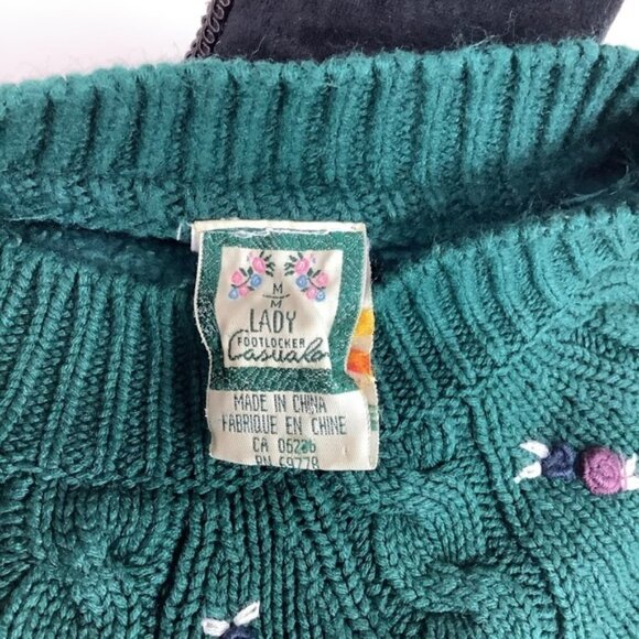 VINTAGE LADY FOOTLOCKER KNIT AND SWEAT SWEATER - Picture 11 of 11